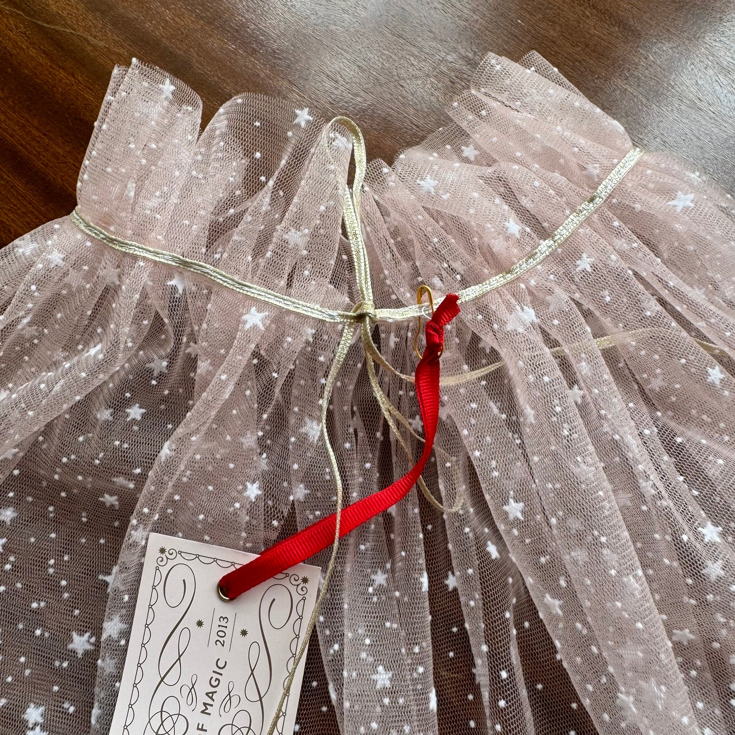 Blush Tulle Cape